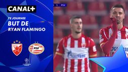 Le but de Ryan Flamingo contre Etoile rouge de Belgrade (43')