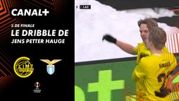 Le dribble de Jens Petter Hauge contre Lazio (69')
