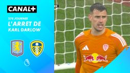 L'arrêt de Karl Darlow contre Aston Villa (46')