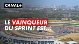 L'arrivée de la course Sprint - Grand Prix de Chine - F1