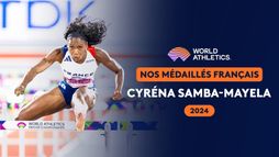 Nos médaillés français - Cyréna Samba-Mayela 2024