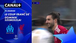 Le coup franc de Dominik Szoboszlai contre Marseille (46')