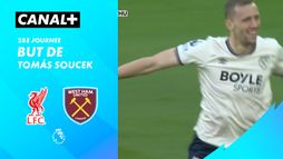 Le but de Tomás Soucek contre Liverpool (49')