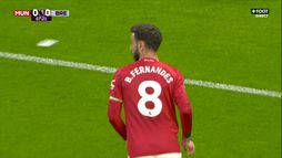 L'arrêt de Caoimhín Kelleher contre Man United (8')