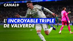 Le Real Madrid mène 3-0 à la pause grâce à son capitaine Valverde