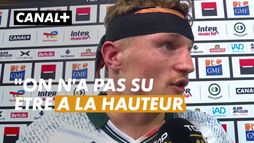 La réaction d'Émilien Gailleton après la défaite de Pau face à Montpellier