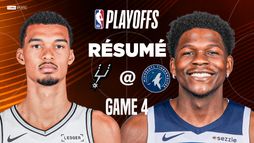 NBA : Wembanyama éjecté, Minnesota en profite pour égaliser