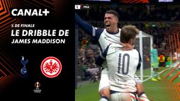 Le dribble de James Maddison contre Francfort (26')