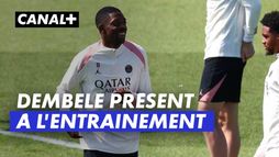 Ousmane Dembele présent à l'entrainement - Ligue des Champions