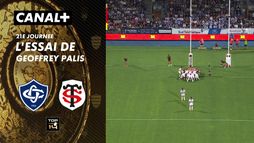 L'essai de Geoffrey Palis contre Toulouse