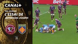 L'essai de Jefferson Joseph contre Bordeaux-Bègles