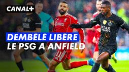 L'ouverture du score de Dembélé face à Liverpool - Ligue des champions 2025-2026