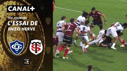 L'essai de Enzo Herve contre Toulouse