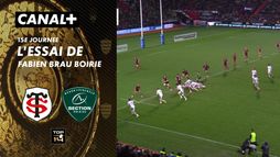 L'essai de Fabien Brau Boirie contre Toulouse