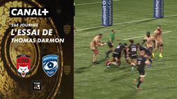 L'essai de Thomas Darmon contre Lyon