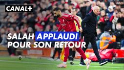 De retour après avoir été écarté en Ligue des champions, Salah a reçu un bel accueil
