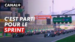 Le départ de la course Sprint - Grand Prix de Chine - F1