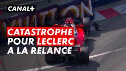 Grosse erreur de Charles Leclerc à la relance - Grand Prix de Monaco - F1