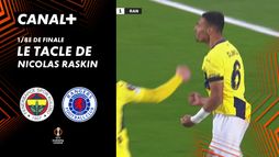 Le tacle de Nicolas Raskin contre Fenerbahce (30')