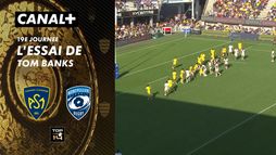 L'essai de Tom Banks contre Clermont