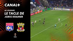 Le tacle de Joris Kramer contre Lyon (91')