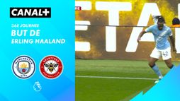 Le but de Erling Haaland contre Brentford (75')