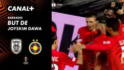 Le but de Joyskim Dawa contre PAOK Salonique (60')