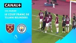 Le coup franc de Tijjani Reijnders contre West Ham (83')