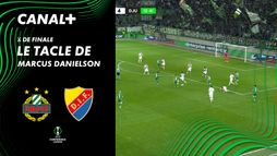 Le tacle de Marcus Danielson contre SK Rapid Wien (110')