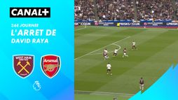 L'arrêt de David Raya contre West Ham (78')
