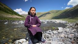 Khulan, la petite lutteuse mongole