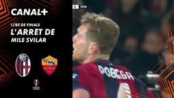 L'arrêt de Mile Svilar contre Bologne (60')