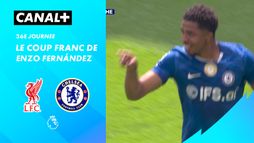 Le but de Enzo Fernández contre Liverpool (35')