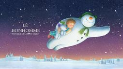 Le bonhomme de neige et le petit chien