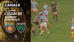 L'essai de Alivereti Duguivalu contre US Montauban