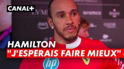 Hamilton "J'espérais faire mieux" - Grand Prix de Monaco