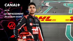 Le dépassement de Esteban Ocon au Grand Prix d'Abou Dabi- 39e tour - 8e tour