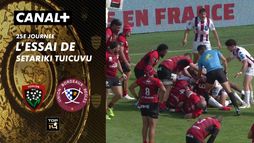L'essai de Setariki Tuicuvu contre Bordeaux-Bègles