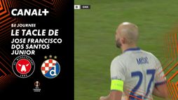 Le tacle de José Francisco dos Santos Júnior contre Dinamo Zagreb (69')