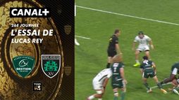 L'essai de Lucas Rey contre US Montauban
