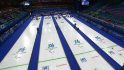 Curling fauteuil - États-Unis - Chine , par équipes mixtes