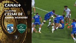 L'essai de Gabriel Ngandebe contre Pau