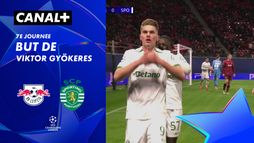Le but de Viktor Gyökeres contre Leipzig (75')