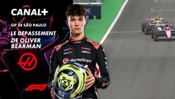 Le dépassement de Oliver Bearman au Grand Prix de São Paulo- 4e tour