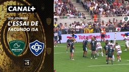L'essai de Facundo Isa contre Castres