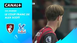 Le coup franc de Alex Scott contre Crystal Palace (39')