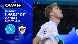 L'arrêt de Mateusz Kochalski contre Naples (56')