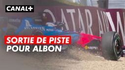 Grand Prix du Japon - Essais - Sortie de piste pour Alexander Albon