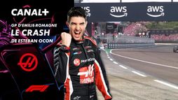 Le crash de Esteban Ocon au Grand Prix d'Émilie-Romagne- 29e tour