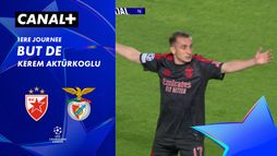 Le but de Kerem Aktürkoglu contre Etoile rouge de Belgrade (9')
